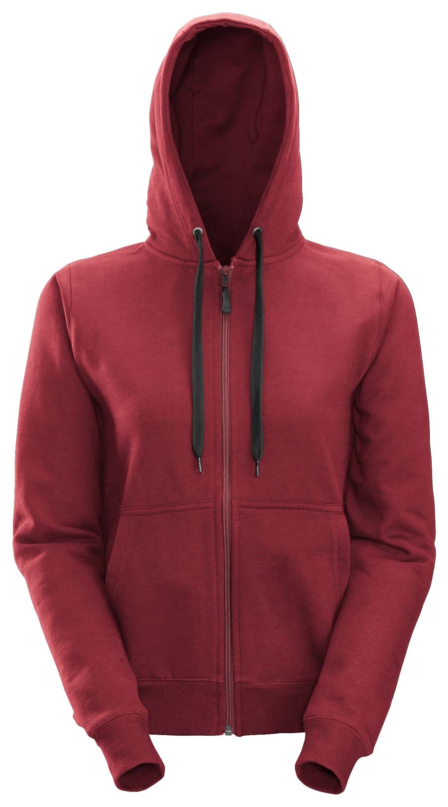 2806 Sweat à capuche zippé femme – Image 3
