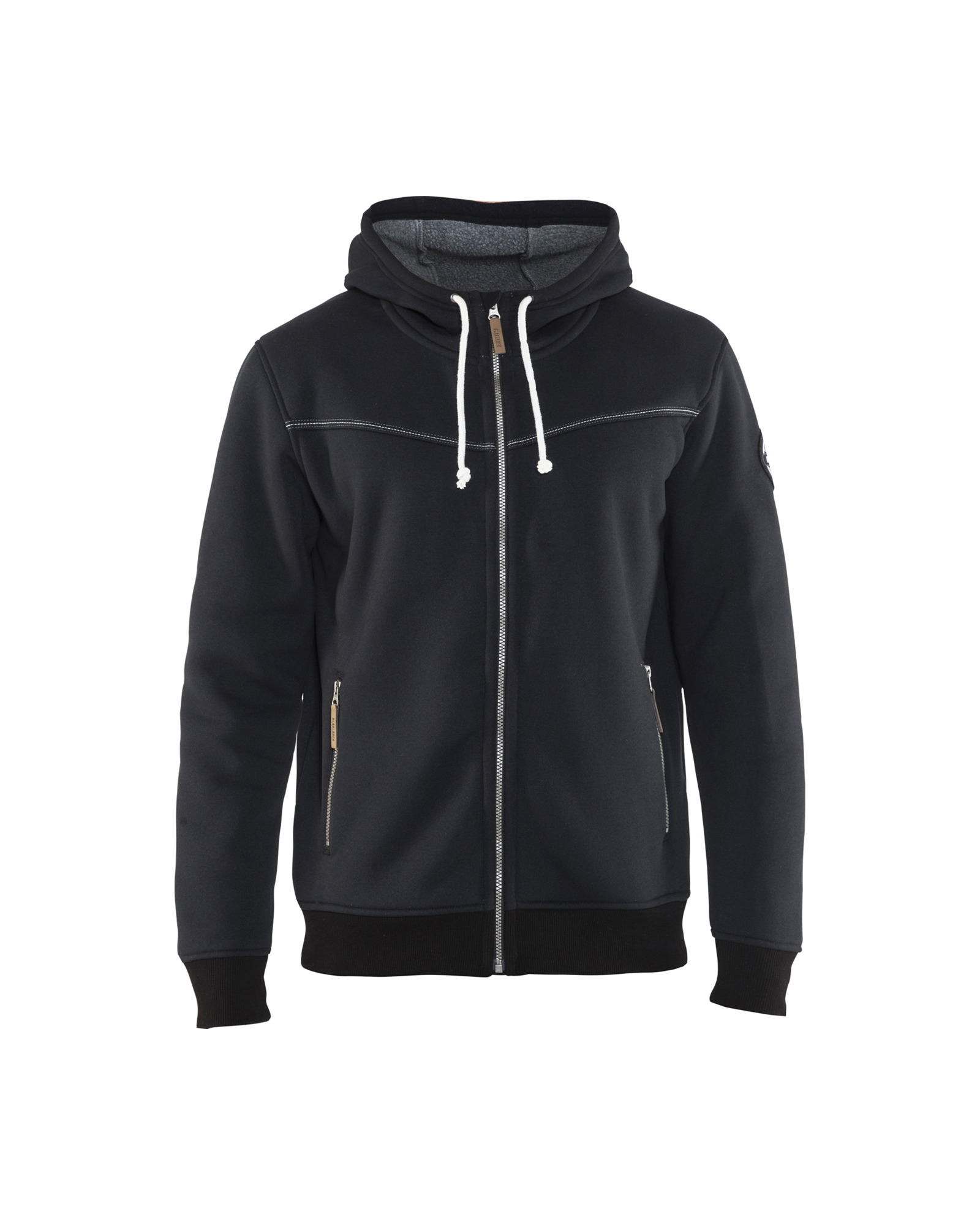 4933 - 2514 Sweat zippé avec doublure thermique – Image 2