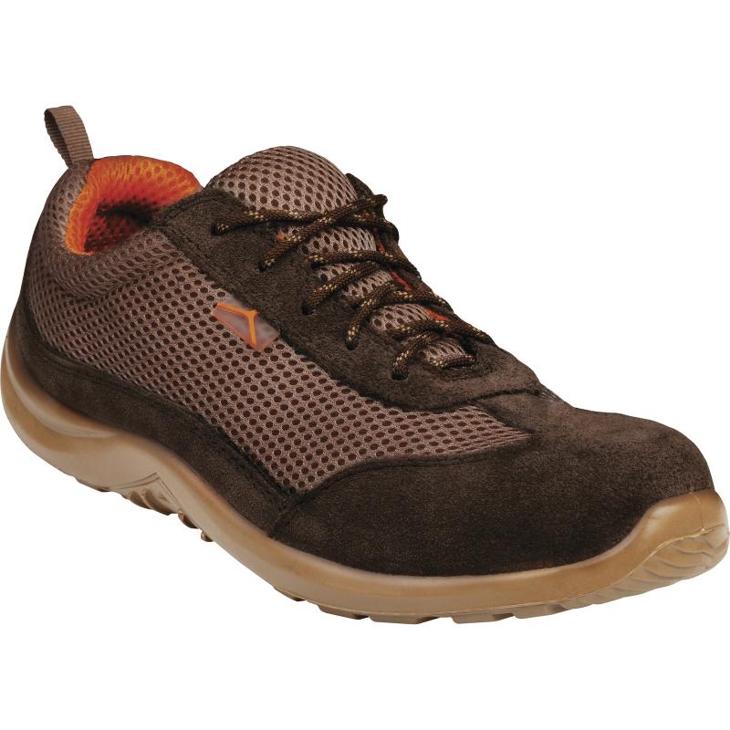 COMO Chaussures basses cuir croute velours et mesh – Image 2