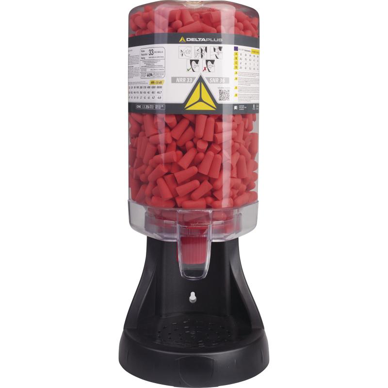 CONICDISPLAY Distributeur de bouchons d’oreilles – SNR 36 dB