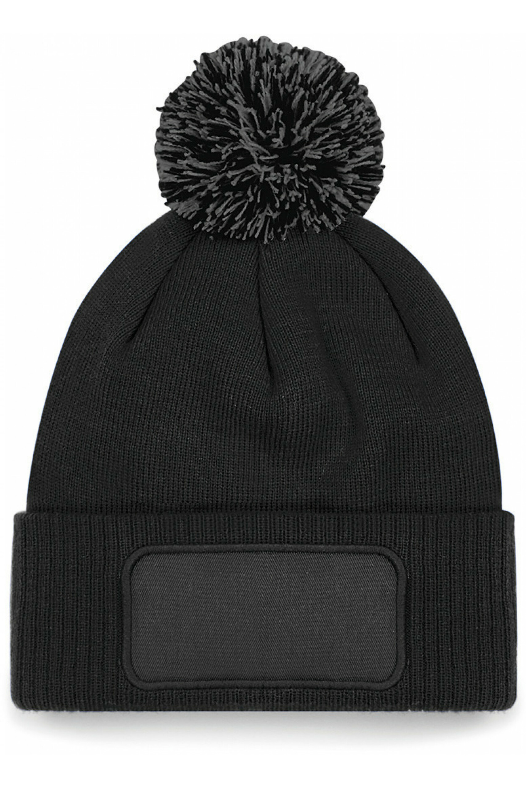 B443 Bonnet à pompon patch Snowstar®