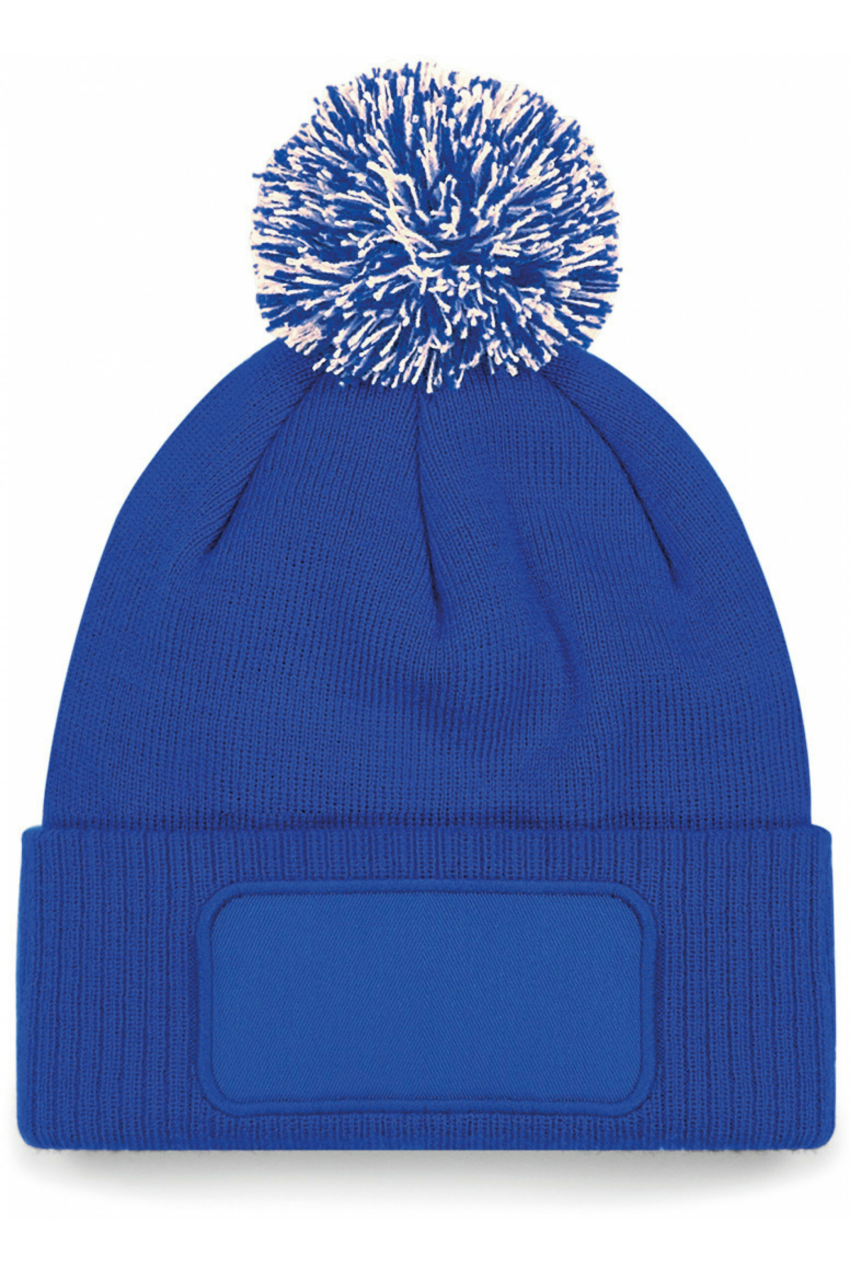B443 Bonnet à pompon patch Snowstar® – Image 3