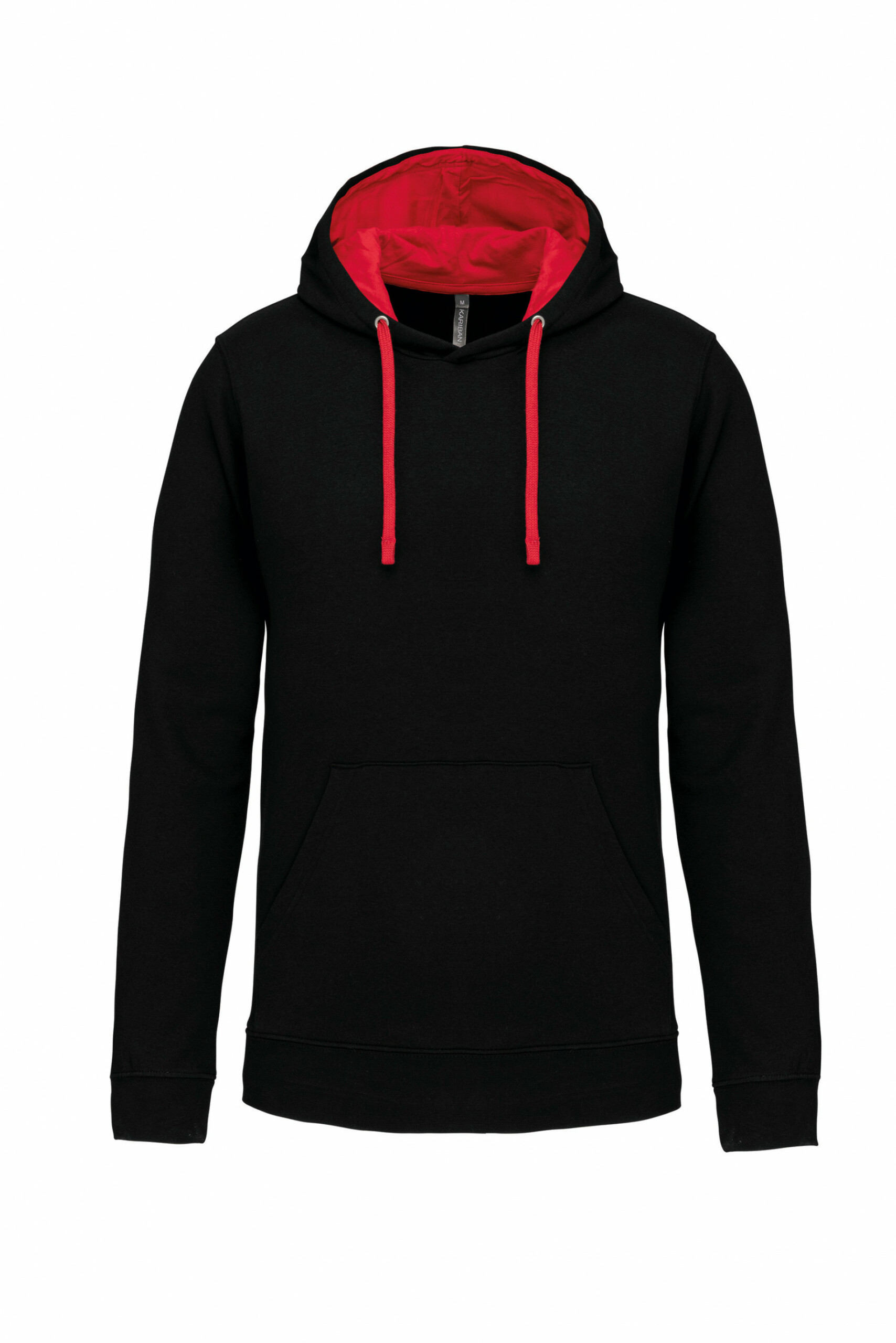K446 Sweat-shirt capuche contrastée homme – Image 2