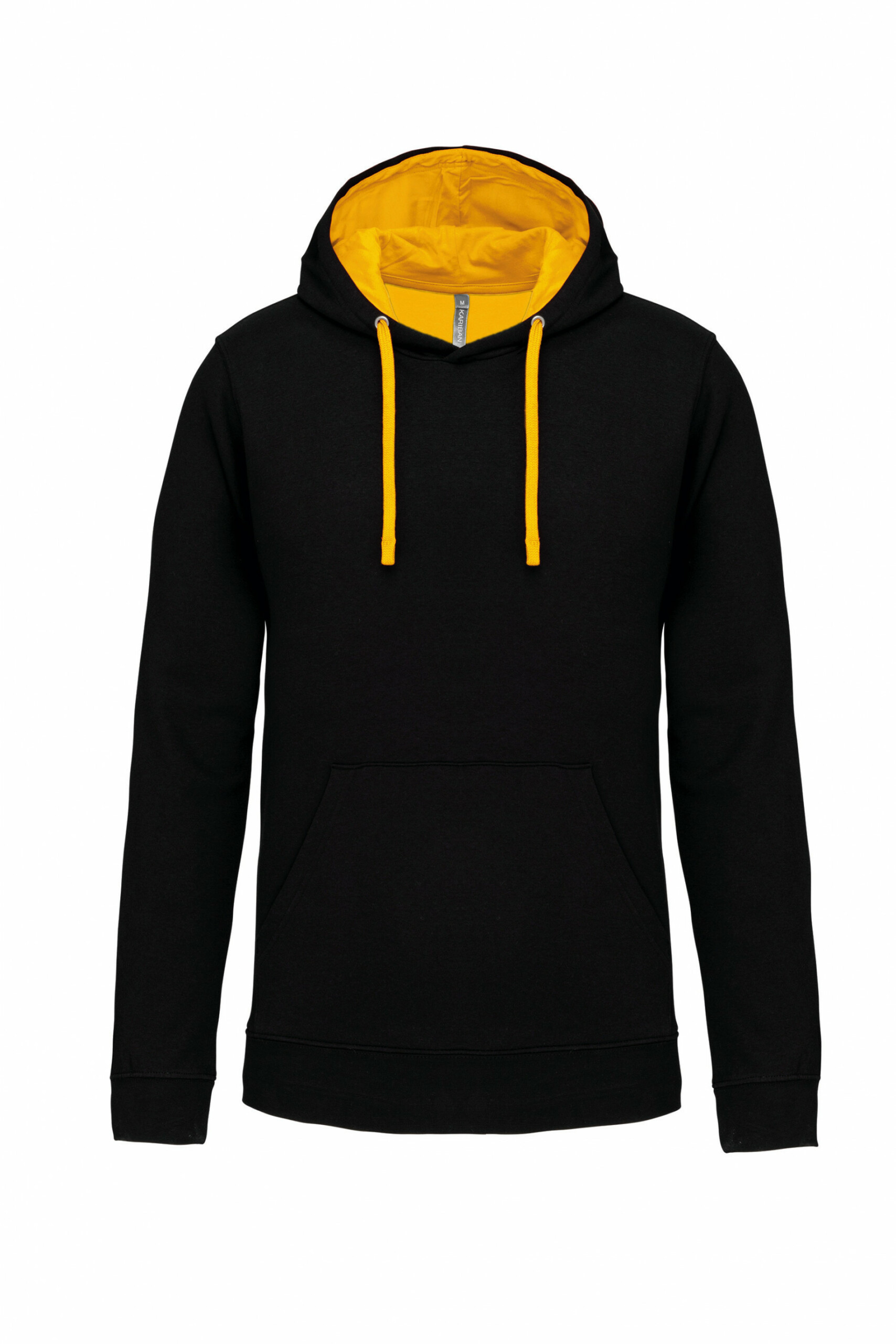 K446 Sweat-shirt capuche contrastée homme – Image 3