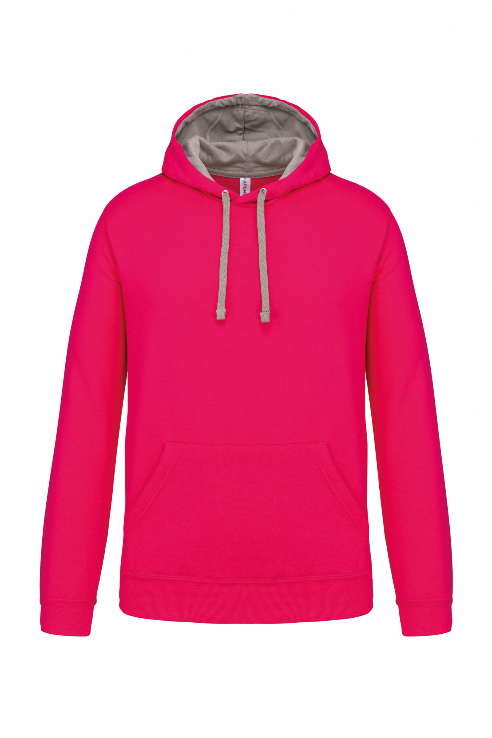 K446 Sweat-shirt capuche contrastée homme – Image 5