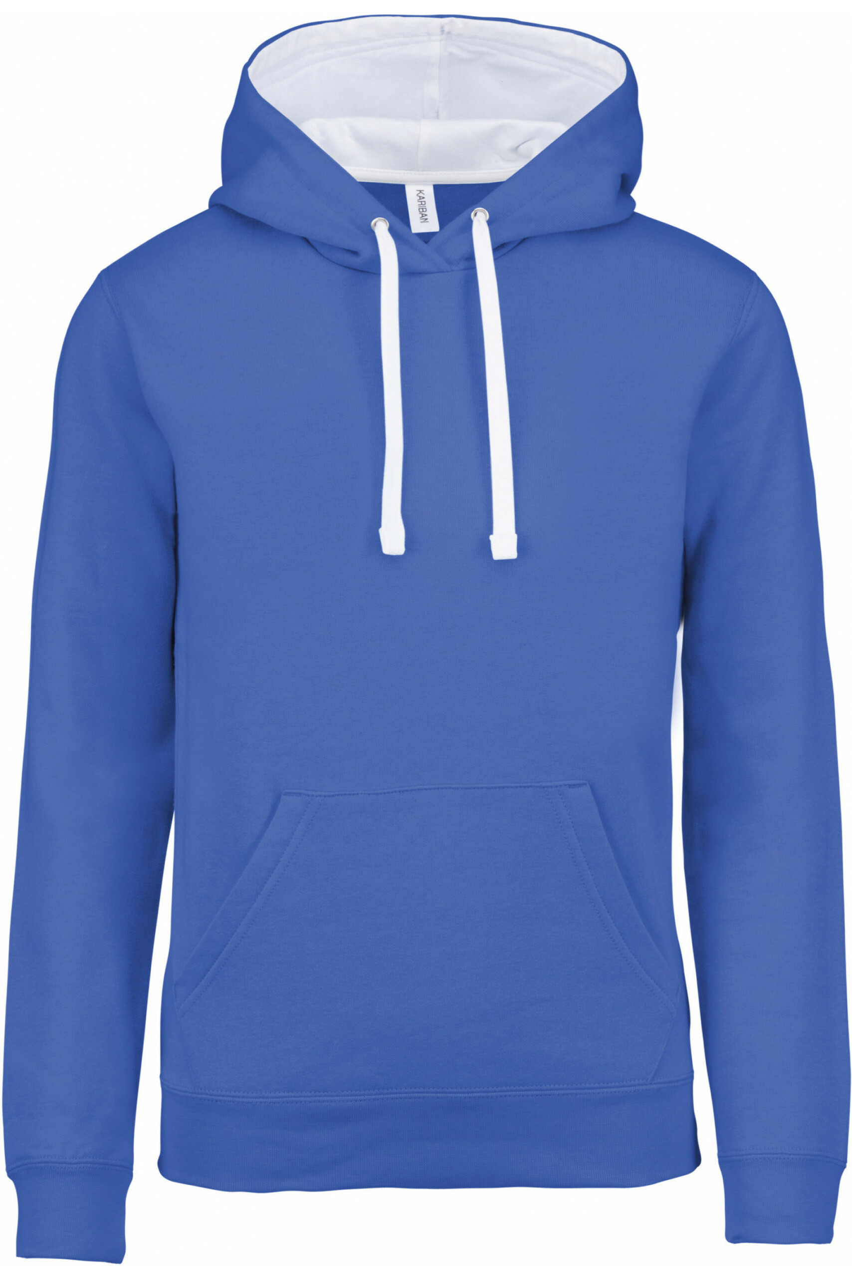 K446 Sweat-shirt capuche contrastée homme – Image 7