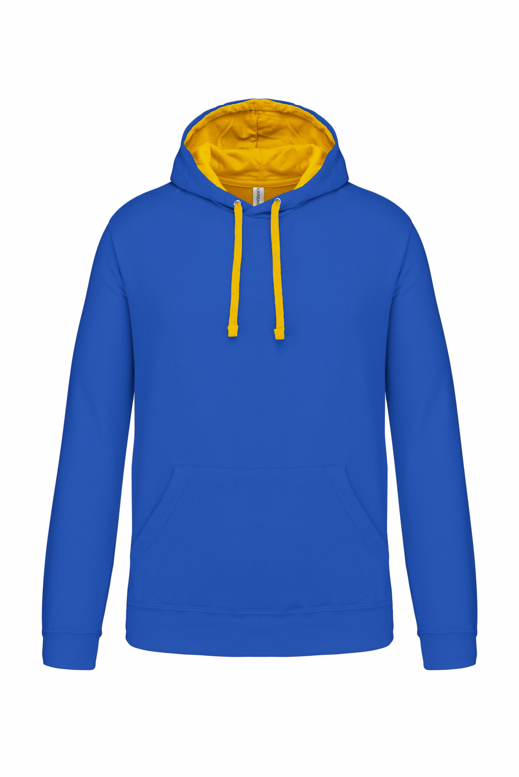 K446 Sweat-shirt capuche contrastée homme – Image 8
