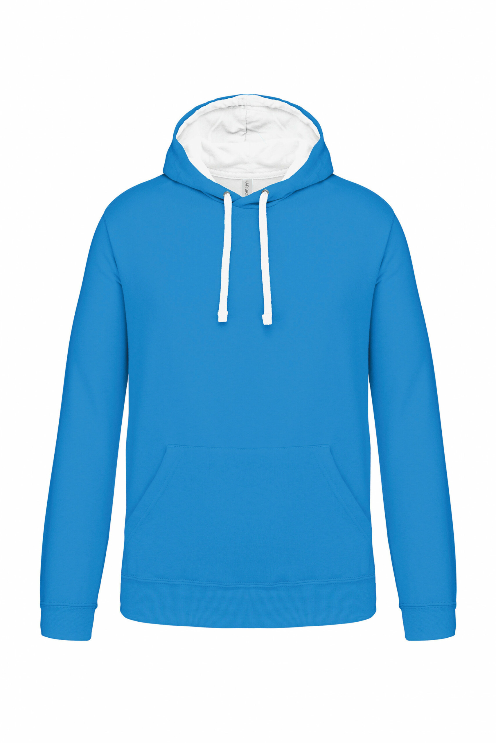 K446 Sweat-shirt capuche contrastée homme – Image 16